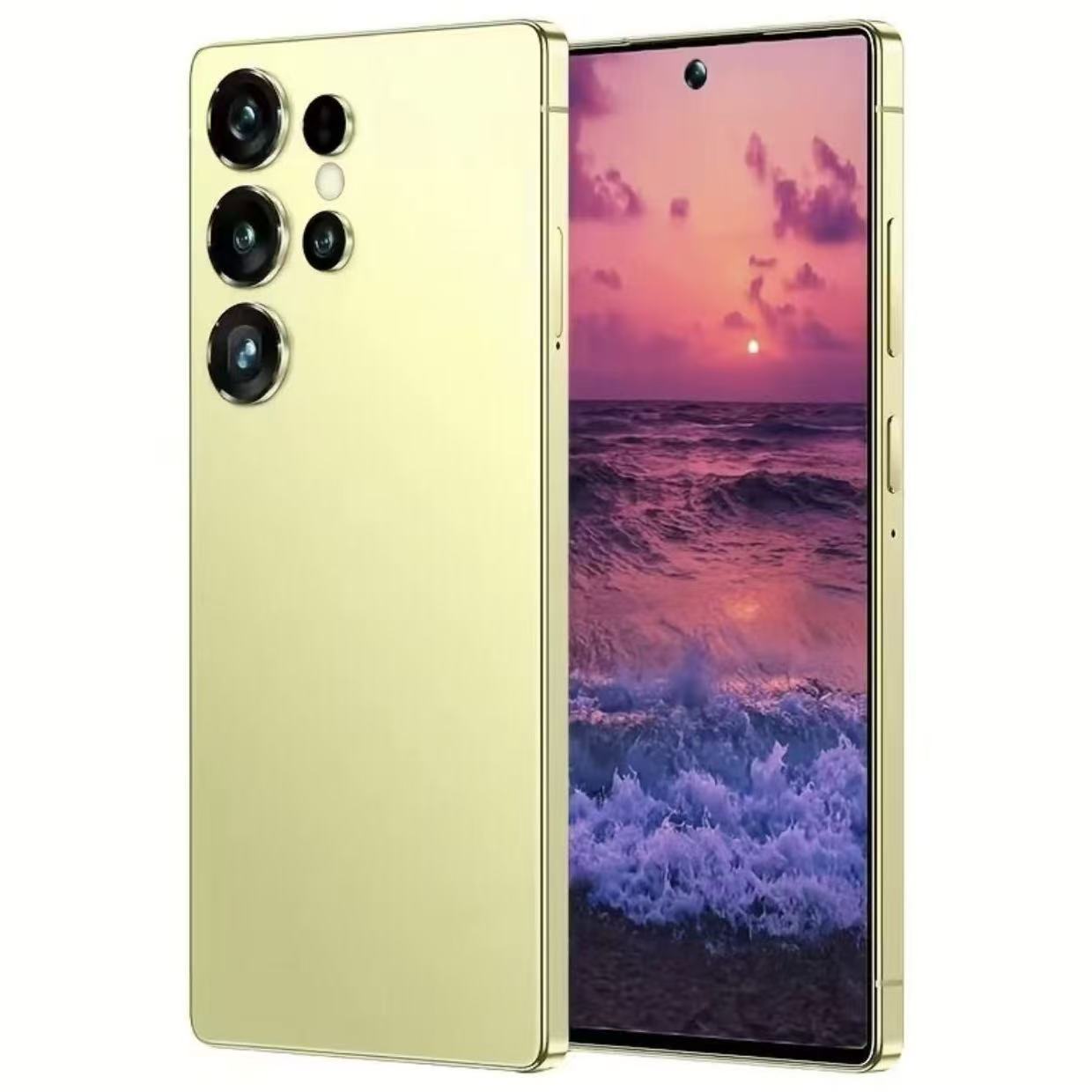 NEW S25 Ultra Unlocked 5G Smartphone, 12GB+512GB, 6800mAh Battery, Fast Charging Capability, Android 14 System, 108MP+48MP Camera, Face & Fingerprint Unlock | Dual SIM | Autofocus | Built-in Pen |