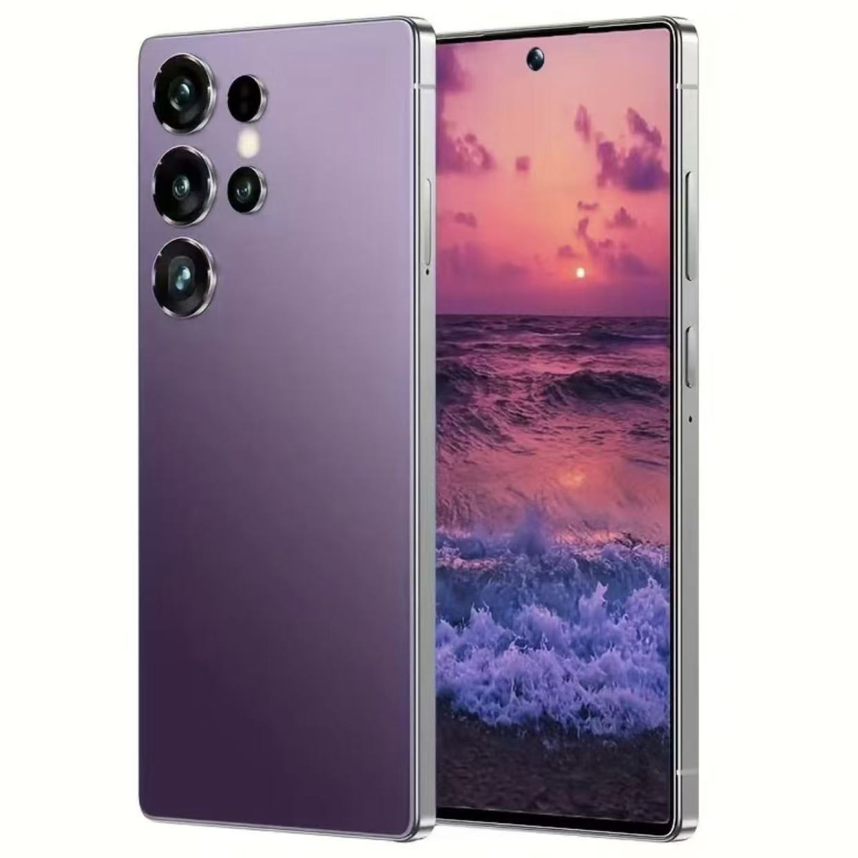 NEW S25 Ultra Unlocked 5G Smartphone, 12GB+512GB, 6800mAh Battery, Fast Charging Capability, Android 14 System, 108MP+48MP Camera, Face & Fingerprint Unlock | Dual SIM | Autofocus | Built-in Pen |